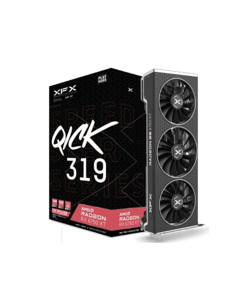 SVGA XFX Radeon RX 6750XT Qick319 CORE GAMING 12GB  - 1