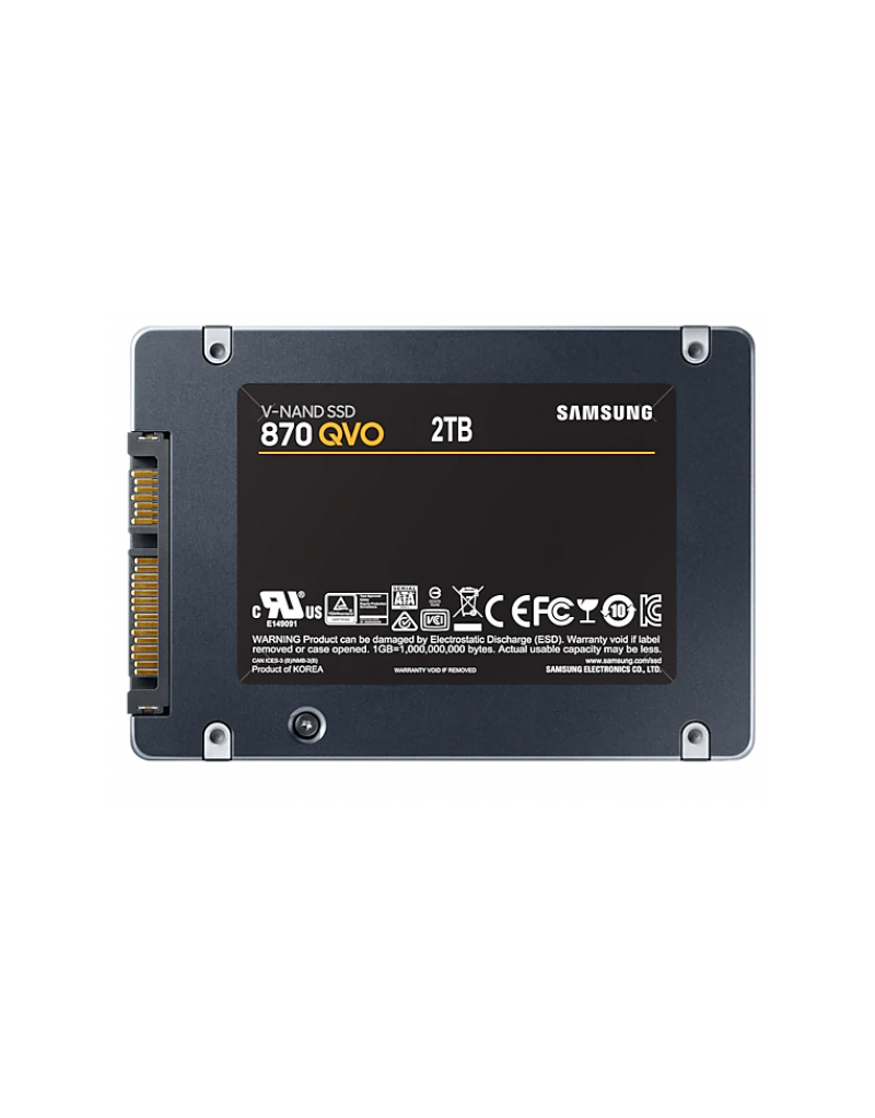 SSD Samsung 2TB 870 QVO MZ-77Q2T0BW - 1 SSD Samsung 2TB 870 QVO MZ-77Q2T0BW - 1