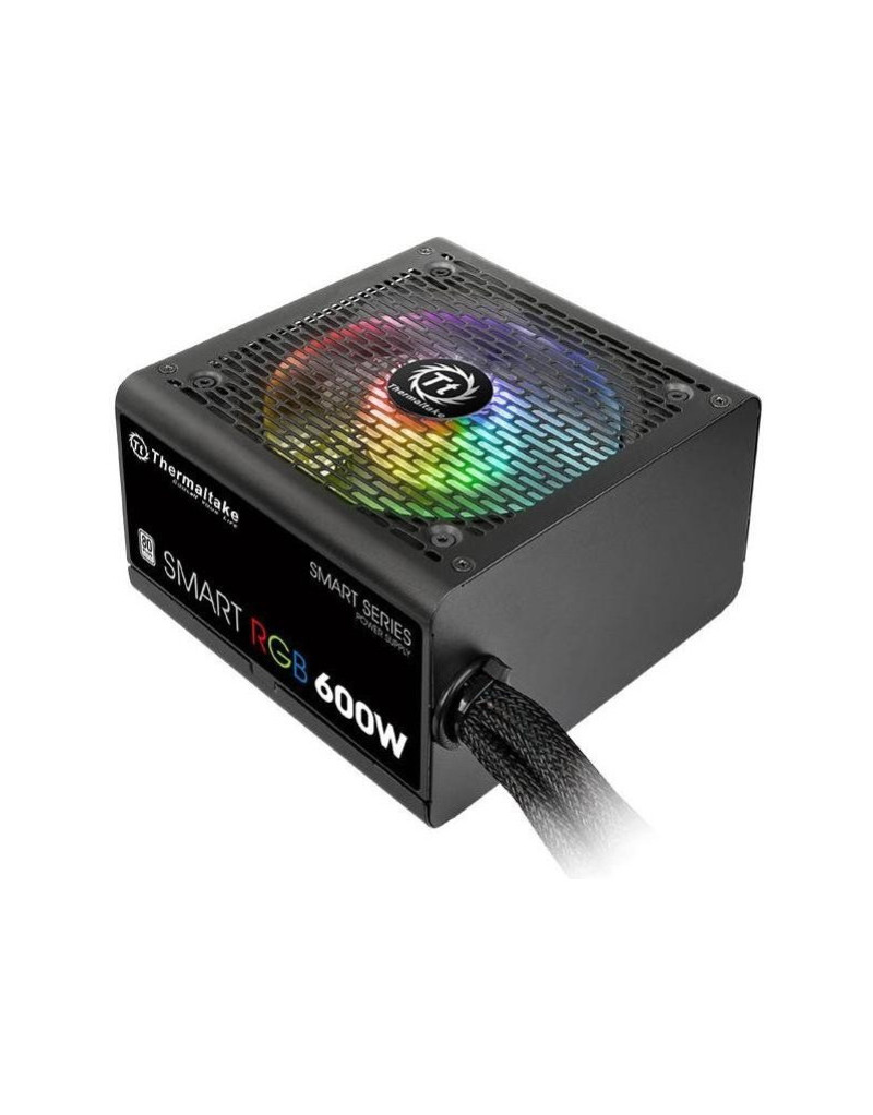 Napajanje 600W Thermaltake Smart RGB 12cm Fan/80Plus, PS-SPR-0600NHSAWE-1  - 1