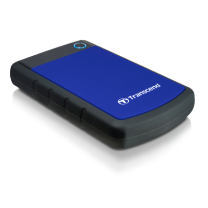 HDD E2.5" Transcend 1TB USB 3.1 TS1TSJ25H3B Anti-shock Black/Blue  - 1