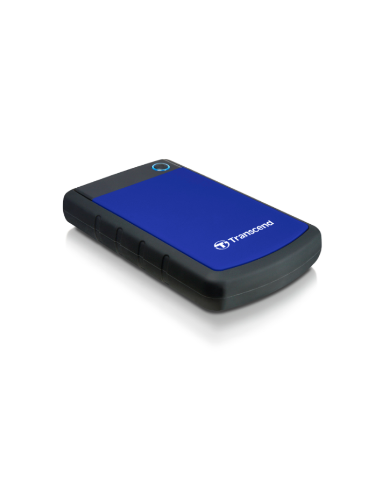 HDD E2.5" Transcend 1TB USB 3.1 TS1TSJ25H3B Anti-shock Black/Blue  - 1