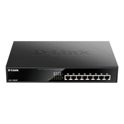 LAN Switch D-Link DGS-1008MP 10/100/1000 8port Poe  - 1