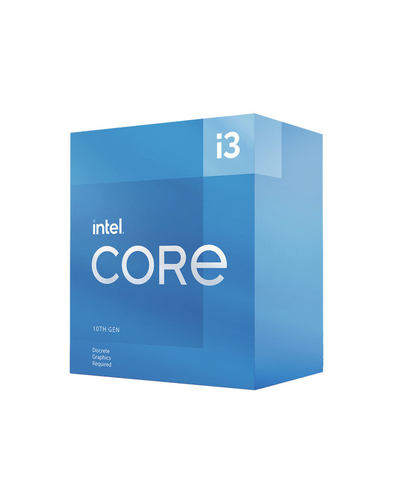 CPU S1200 INTEL Core i3-10105F 4cores 3.7GHz (4.4GHz) Box  - 1