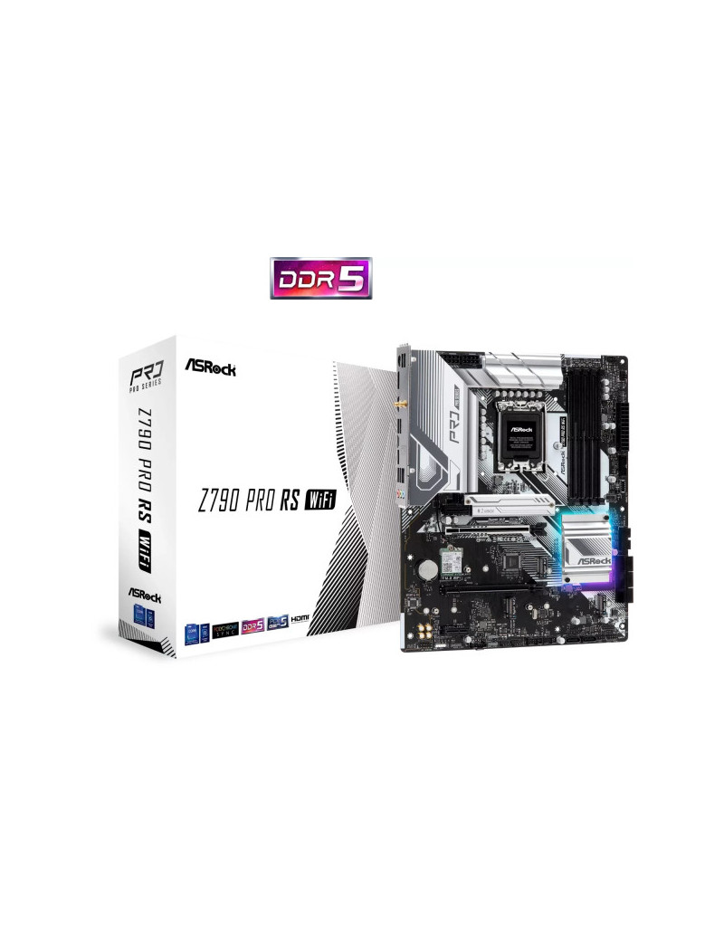 MB s1700 ASRock Z790 PRO RS WIFI 90-MXBL50-A0UAYZ  - 1