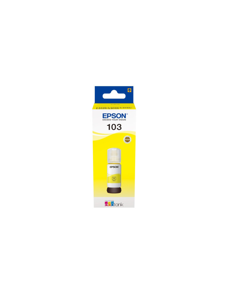 Mastilo Epson 103 yellow L1110/L1210/L1250/L3210/L3110L3150/L3250/L3251 65ml - 1 Mastilo Epson 103 yellow L1110/L1210/L1250/L3210/L3110L3150/L3250/L3251 65ml - 1