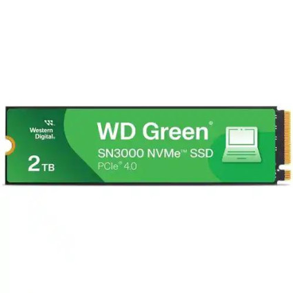 SSD M-2 NVMe 2TB WD Green 5000MBs/4200MBS SN3000  - 1