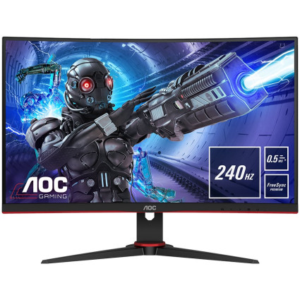  AOC Monitor LED C32G2ZE 32” Gaming Curved 240Hz  31 5“, 16:9, 1920x1080, VA,...  - 1