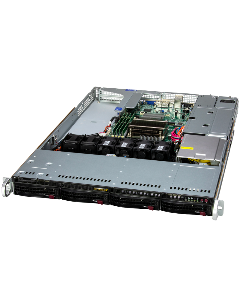  Supermicro SYS-511R-W, Xeon E-2468 , 1x 32GB DDR5, 480GB Boot M 2 NVMe, IPMI...  - 1