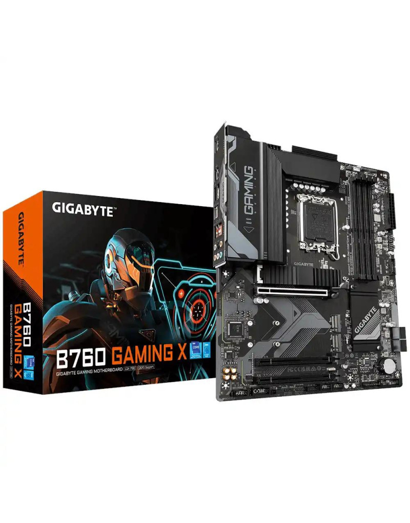 Matična ploča 1700 Gigabyte B760 GAMING X DDR5 DP/HDMI/M-2 - 1 Matična ploča 1700 Gigabyte B760 GAMING X DDR5 DP/HDMI/M-2 - 1