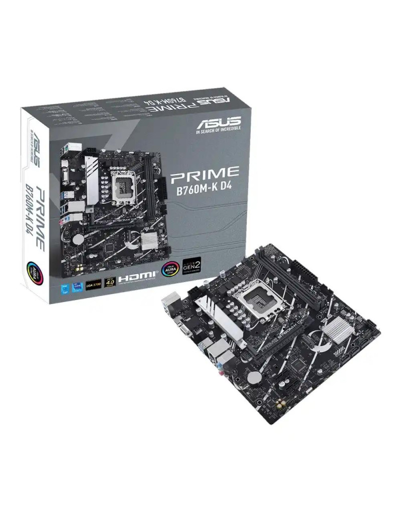 Maticna ploca ASUS Prime B760M-K D4  - 1