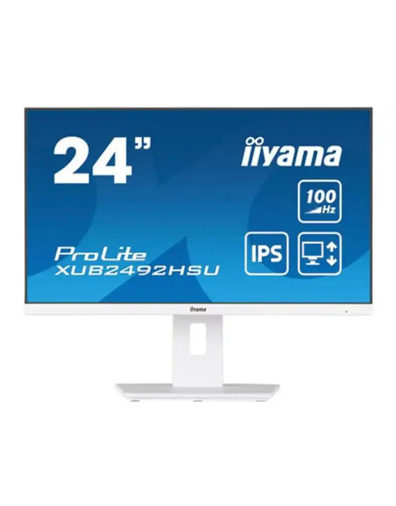  Monitor 24 Iiyama XUB2492HSU-W6  1920x1080/Full HD---  - 1