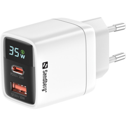Kućni punjač Sandberg 2u1 441-52 1xUSB/1xUSB-C 35W  - 1