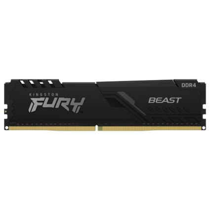 RAM DDR4 8GB 3200MHz Kingston Fury Beast Black KF432C16BB/8  - 1