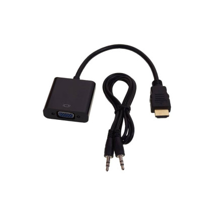 Adapter-konvertor HDMI na VGA+Micro+Audio (m/ž) FAST ASIA - 1