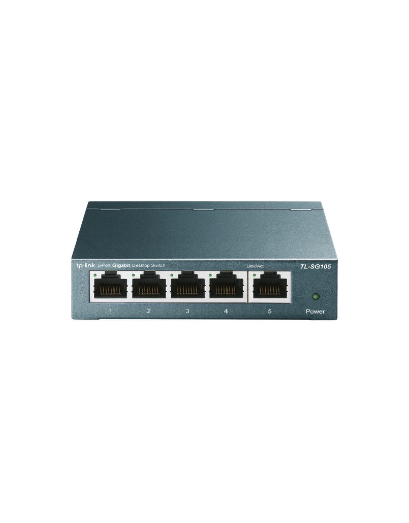 Switch TP-LINK TL-SG105 Gigabit 10/100/1000Mbps metal - 1 Switch TP-LINK TL-SG105 Gigabit 10/100/1000Mbps metal - 1