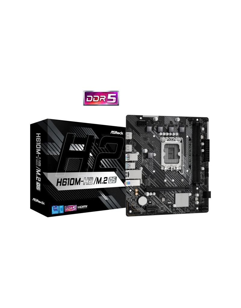 MB s1700 ASRock H610M-H2/M.2 D5  - 1