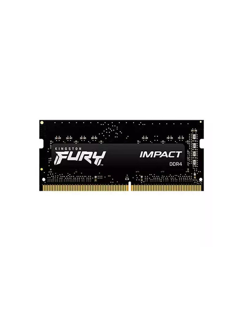 Memorija SODIMM DDR4 8GB 3200MHz Kingston Fury Impact KF432S20IB/8 - 1 Memorija SODIMM DDR4 8GB 3200MHz Kingston Fury Impact KF432S20IB/8 - 1