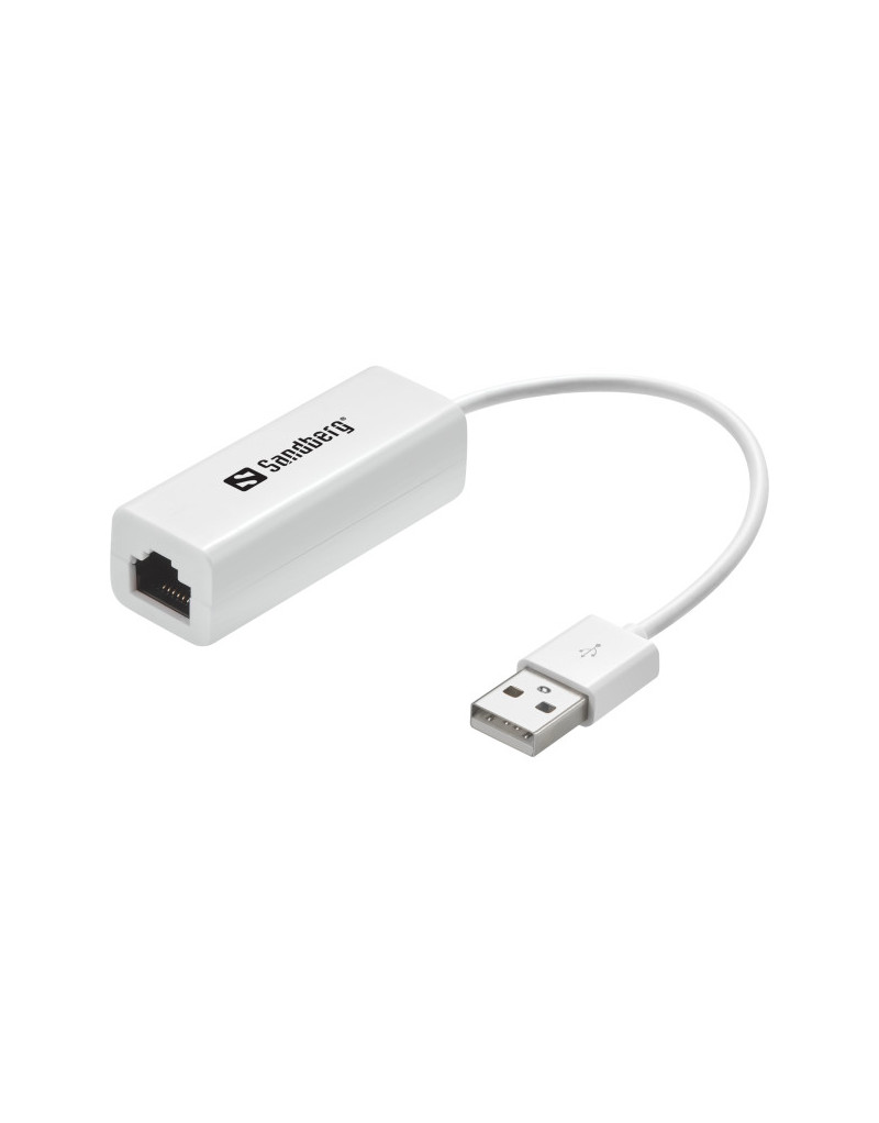 Adapter Sandberg USB-LAN 10/100Mbps 133-78  - 1