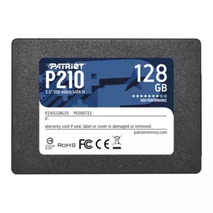 SSD 2-5 SATA3 128GB Patriot P210 450MBs/430MBs P210S128G25  - 1
