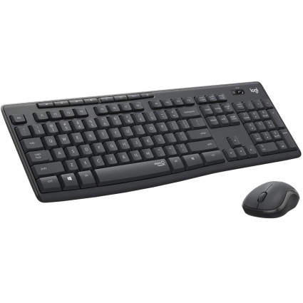 MK295 Silent Wireless Combo US tastatura + miš crna LOGITECH - 1