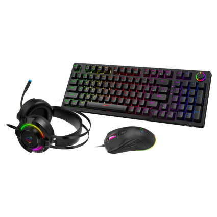 Tastatura + miš + slušalice YENKEE YGS 03 RGB mehanička tastatura/4200DPI  - 1