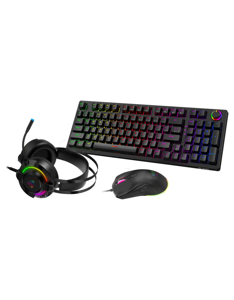 Tastatura + miš + slušalice YENKEE YGS 03 RGB mehanička tastatura/4200DPI - 1 Tastatura + miš + slušalice YENKEE YGS 03 RGB mehanička tastatura/4200DPI - 1