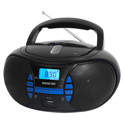 Radio CD Player SENCOR SPT 2700 BK S CD/MP3/USB/BT  - 1
