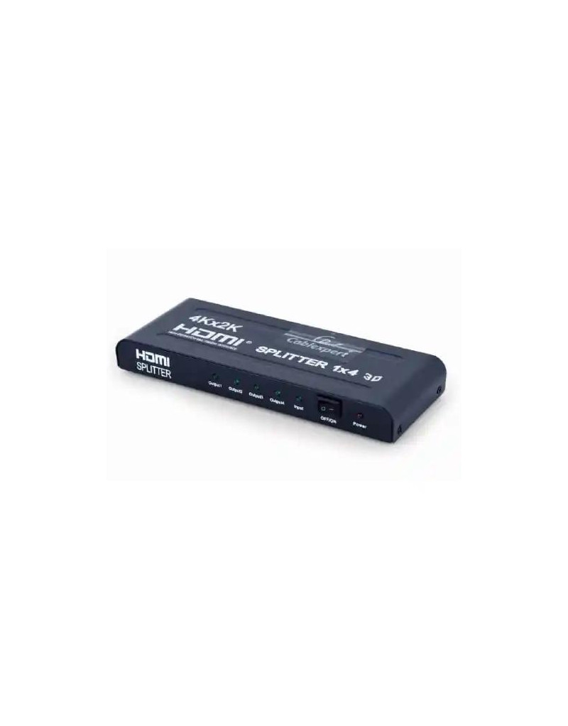 HDMI spliter 1x4 1080P ver1-4 4K 60Hz Aktivni Gembird  - 1