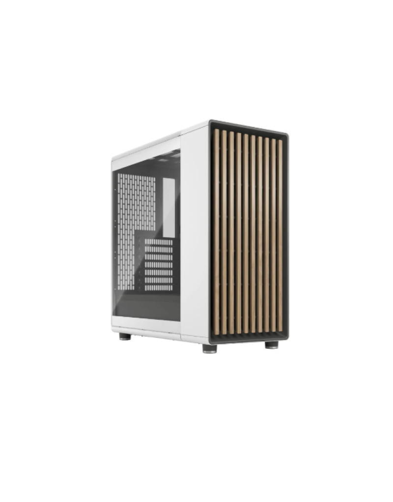 Kućište Fractal Design North Chalk White TG Clear Tint, FD-C-NOR1C-04  - 1