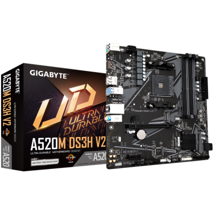 MB Gigabyte AMD AM4 A520M DS3H V2 1.0  - 1