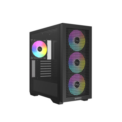 Kućište Raidmax Meshiah X605 Full Tower 4 x ARGB fan/Crni/X605TBF BK  - 1