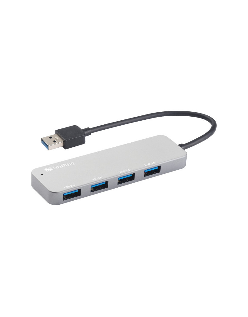USB HUB 4 port Sandberg USB 3.0 333-88  - 1