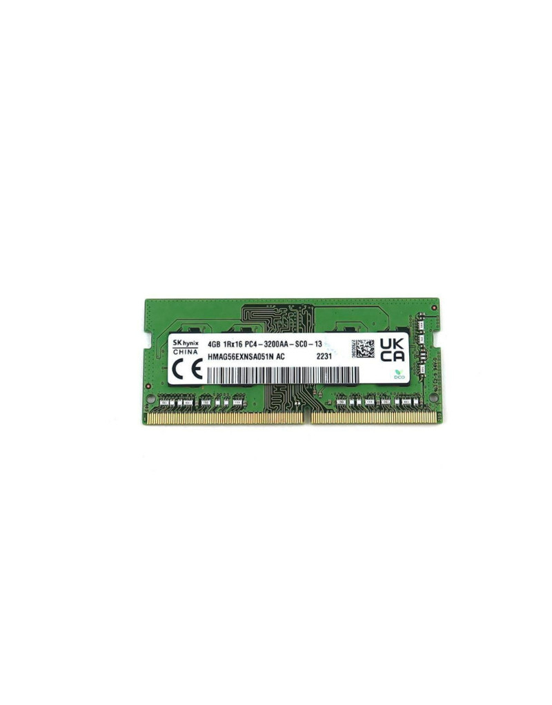 RAM SODIMM DDR4 SK Hynix 4GB 3200MHz HMAG56EXNSA051N BD Bulk - 1 RAM SODIMM DDR4 SK Hynix 4GB 3200MHz HMAG56EXNSA051N BD Bulk - 1