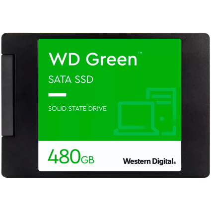 SSD WD Green  2 5'', 480GB, SATA 6Gb/s   - 1