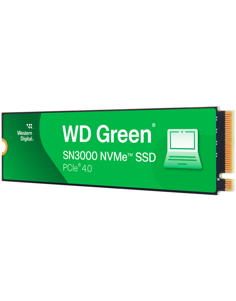 SSD WD Green SN3000 NVMe M 2 2280, 2TB, PCIe Gen4x4 BULK PACK 216 UNITS - 1 SSD WD Green SN3000 NVMe M 2 2280, 2TB, PCIe Gen4x4 BULK PACK 216 UNITS - 1