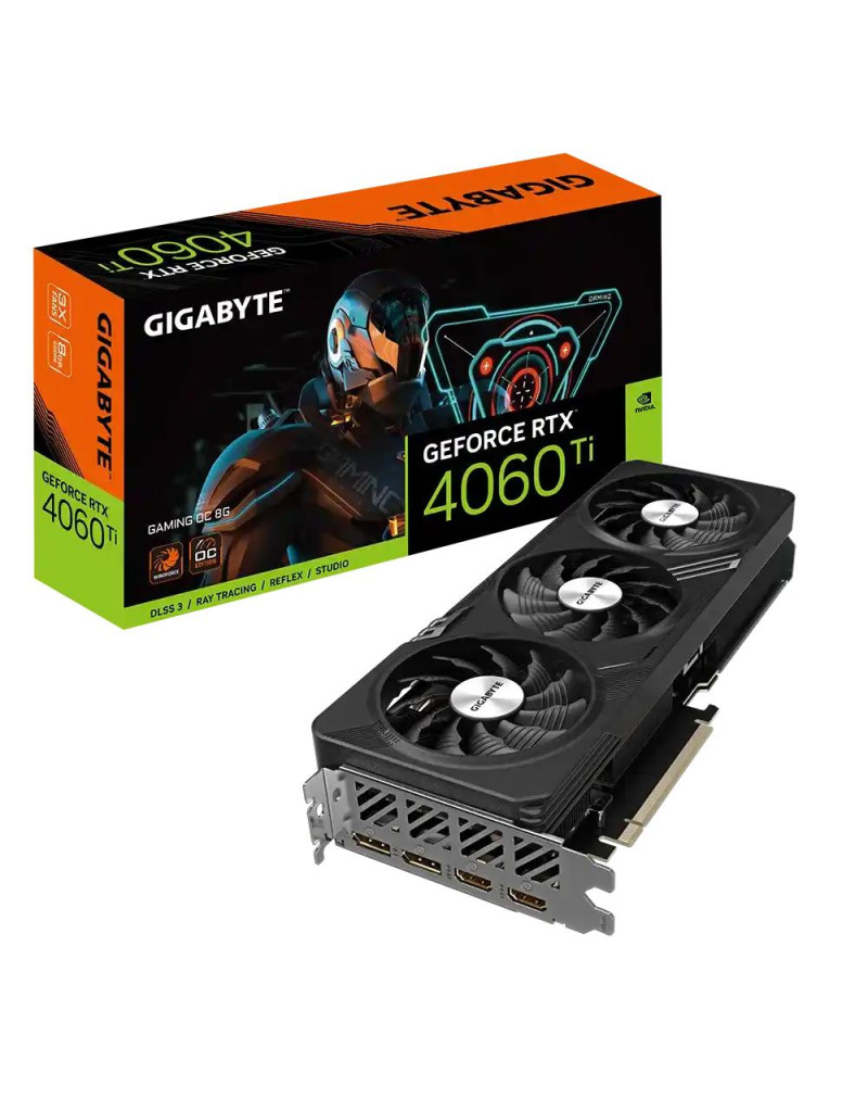  Grafička karta Gigabyte RTX 4060 Ti GAMING OC 8G GV-N4060TGAMING OC-8GD 8GB---  - 1