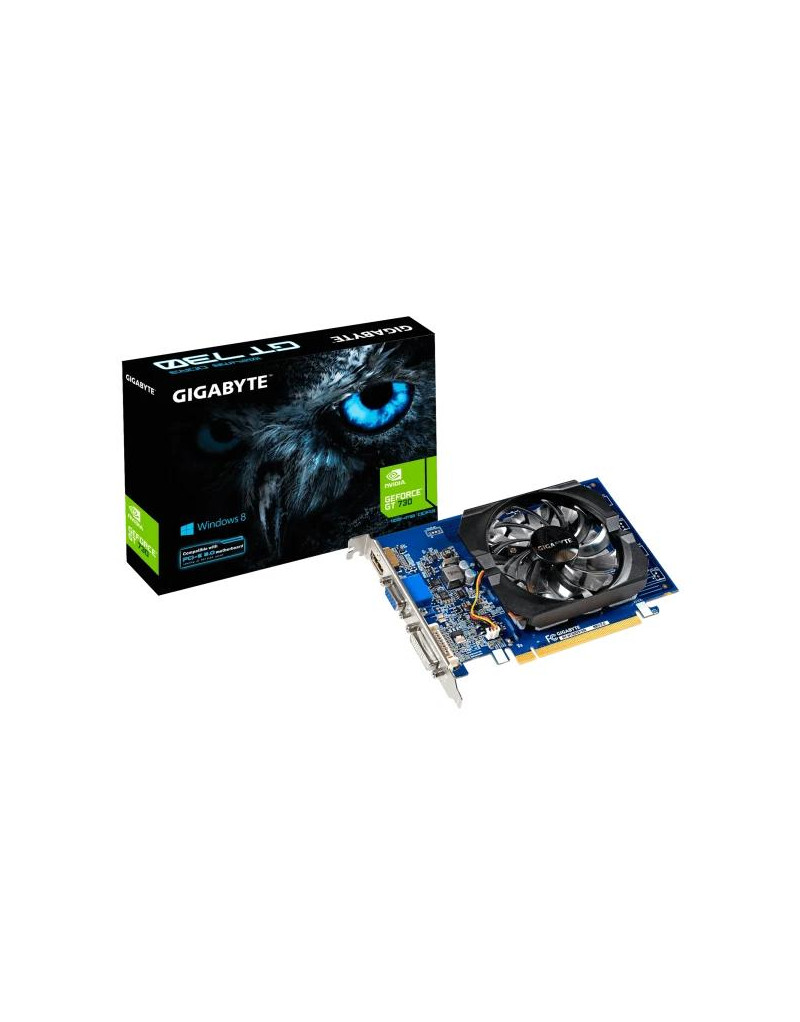 Grafička karta Gigabyte GeForce GT730 GV-N730D3-3GI 3-0 GDDR3 2GB 64bit - 1 Grafička karta Gigabyte GeForce GT730 GV-N730D3-3GI 3-0 GDDR3 2GB 64bit - 1