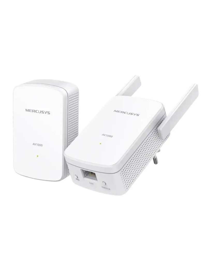 Powerline Extender Mercusys MP510 KIT AV1000Mb - 1 Powerline Extender Mercusys MP510 KIT AV1000Mb - 1