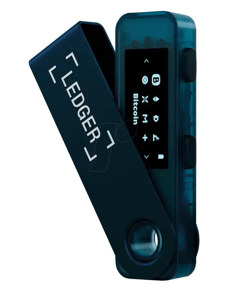 Kripto novčanik Ledger nano S plus Sapphire blue - 1 Kripto novčanik Ledger nano S plus Sapphire blue - 1