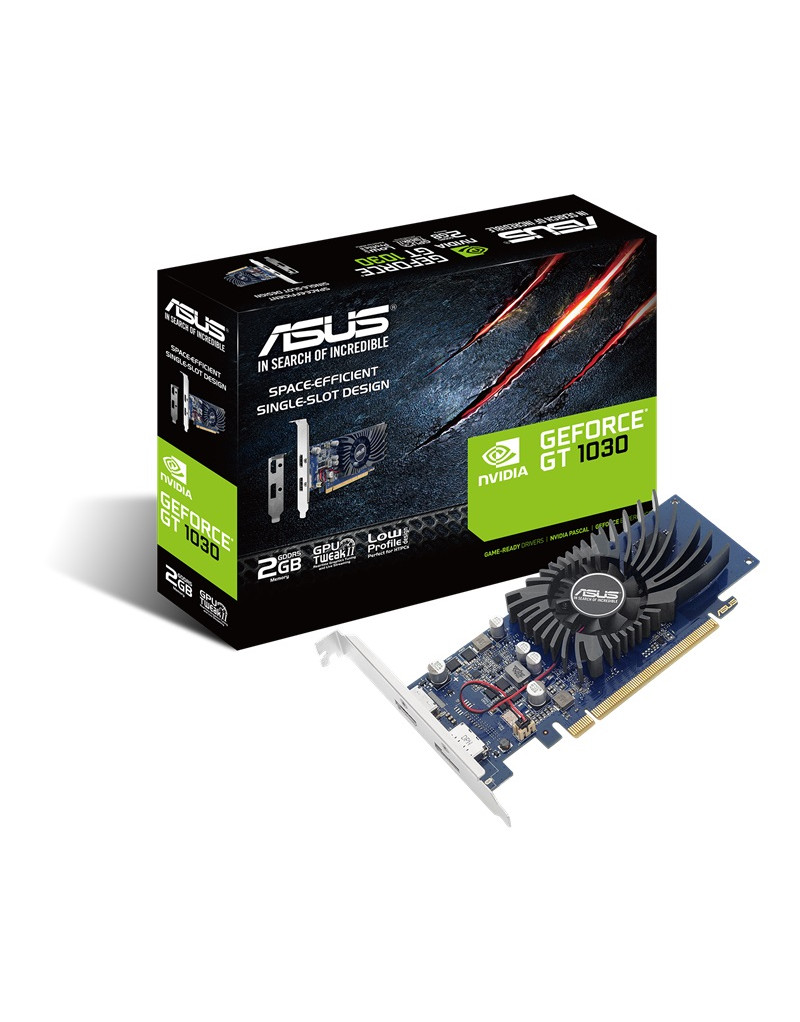 nVidia GeForce GT 1030 2GB 64bit GT1030-2G-BRK grafička karta ASUS - 1