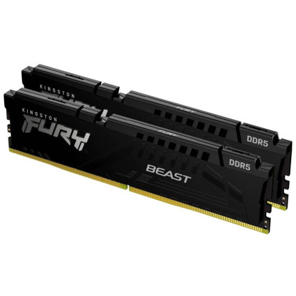 DIMM DDR5 64GB (2x32GB kit) 6000MT/s KF560C36BBEK2-64 FURY Beast EXPO KINGSTON - 1