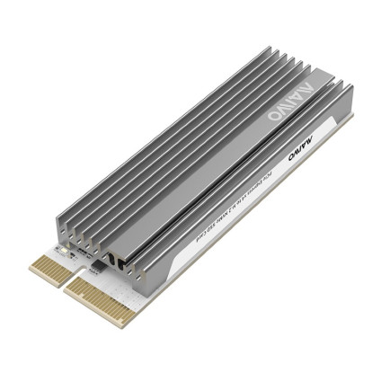 PCI-Express x 4 na M.2 NVMe SSD  Aliminium case KT060 MAIWO - 1