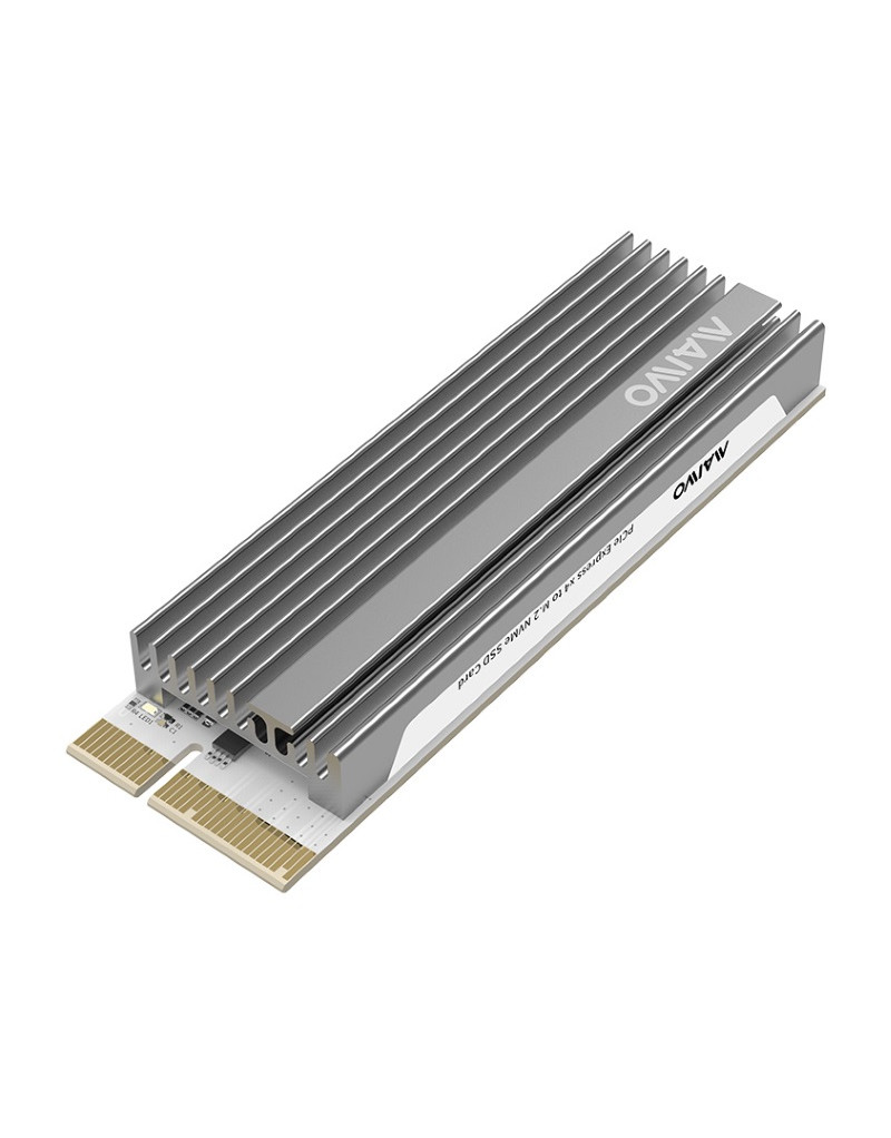 PCI-Express x 4 na M.2 NVMe SSD Aliminium case KT060 MAIWO - 1 PCI-Express x 4 na M.2 NVMe SSD Aliminium case KT060 MAIWO - 1