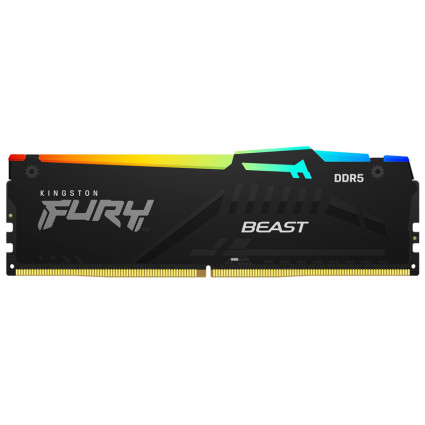 DIMM DDR5 16GB 5600MT/s KF556C36BBEA-16 Fury Beast RGB EXPO KINGSTON - 1
