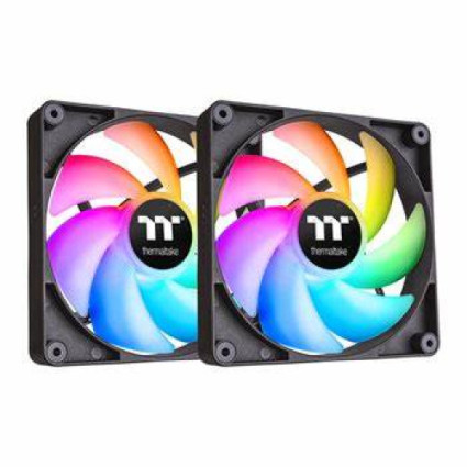 Case Fan Thermaltake CT120 ARGB PC Cooling Fan 2 Pack/Fan/12025/PWM 5002000 RPM  - 1