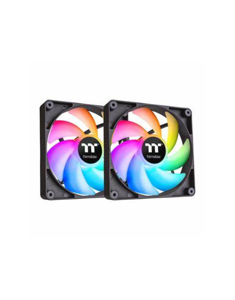 Case Fan Thermaltake CT120 ARGB PC Cooling Fan 2 Pack/Fan/12025/PWM 5002000 RPM  - 1