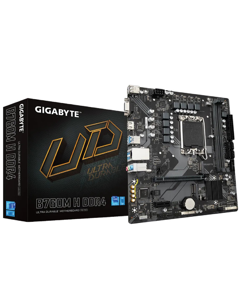 B760M H DDR4 rev. 1.x matična ploča GIGABYTE - 1