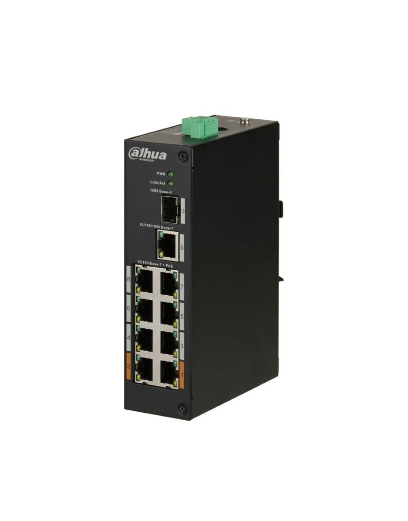 PFS3110-8ET-96-V2 8port Unmanaged PoE switch DAHUA - 1