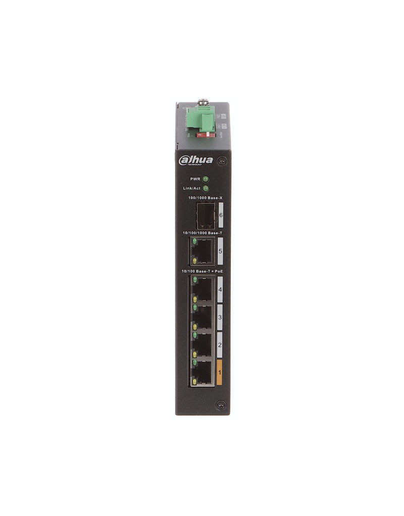PFS3106-4ET-60-V2 4port Unmanaged PoE switch DAHUA - 1