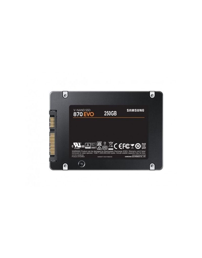 SSD 2.5" SATA Samsung 870 EVO 250GB, 560/530MBs MZ-77E250B - 1 SSD 2.5" SATA Samsung 870 EVO 250GB, 560/530MBs MZ-77E250B - 1